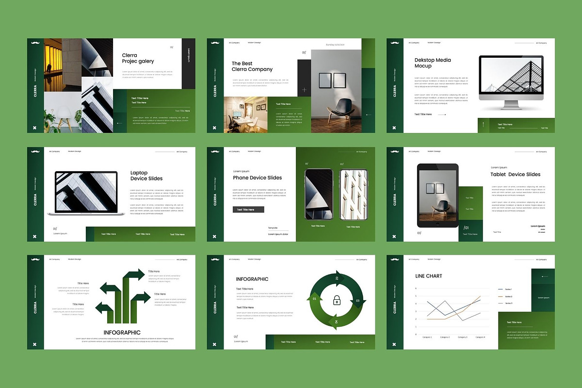 CLERRA  Business Keynote Template, a Presentation Template by Rizki Herdian (Photo 5 of 6)