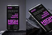 Axenor – Futuristic Cyberpunk Displa, a Sans Serif Font by kangfont Studio (Thumbnail 9 of 11)