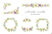 Watercolor Daffodils and Saffron, a Decorative Illustration by Elena Medvedeva (Thumbnail 5 of 8)