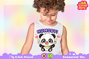 Hungry Panda Animal Clipart, an Animal Illustration by K.JackArtwork (Thumbnail 2 of 6)