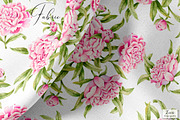 Peony Bloom Pattern & Motifs, a Pattern Graphic by Zeesi Design Garden (Thumbnail 8 of 11)