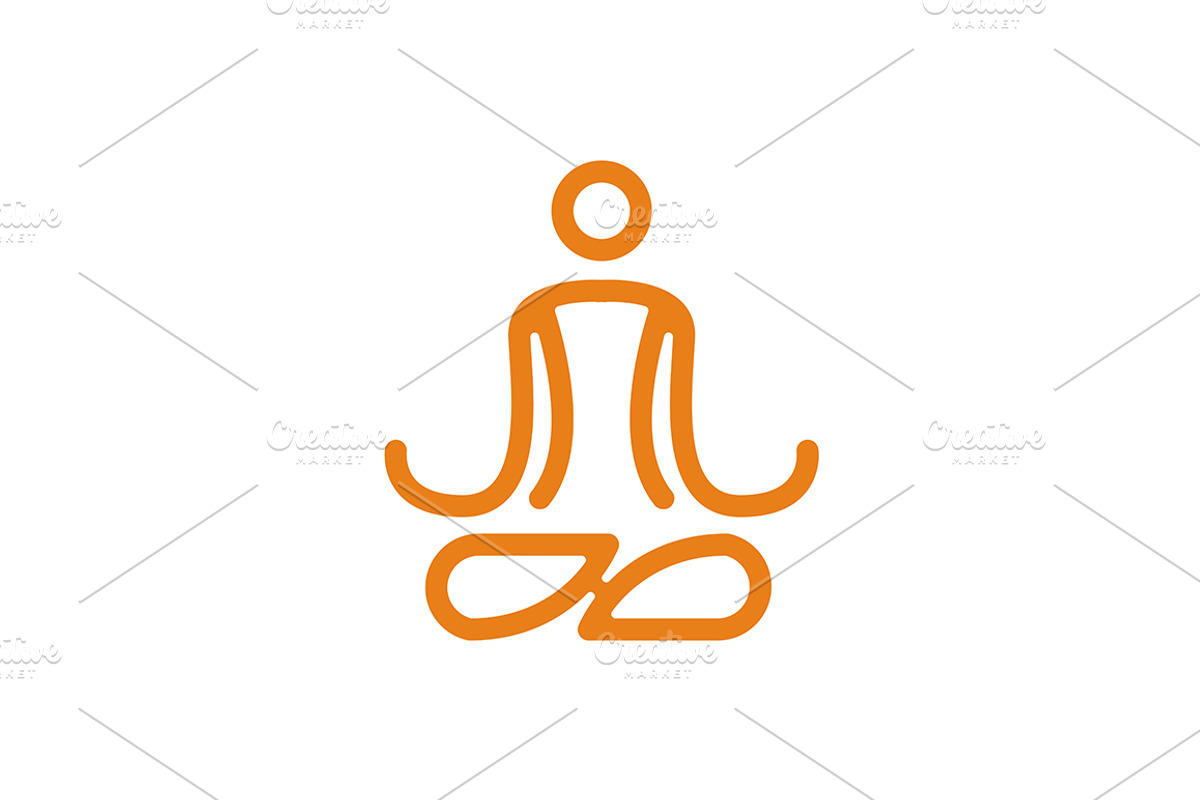 20 Logo Yoga Templates Bundle, a Branding & Logo Template by Friendesigns (Photo 8 of 21)