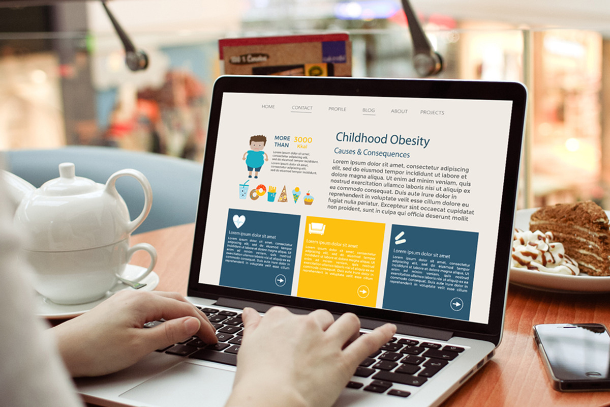 Obesity Infographics templates, a Food Illustration by UTM Studio (Photo 3 of 7)