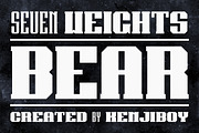 Bear, a Serif Font by kenjiboy (Thumbnail 1 of 4)