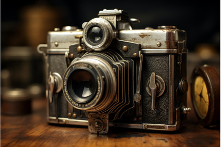 Antiquated Old camera closeup, an Architecture Photo by Ylivdesign
