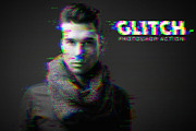 Glitch Photoshop Action, an Action Add-On by designvillage (Thumbnail 6 of 11)