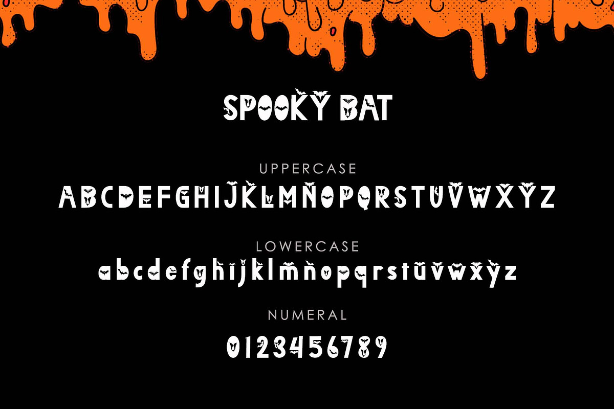 Spooky Bat, a Handwritten Font by Yoga Letter (Photo 5 of 6)