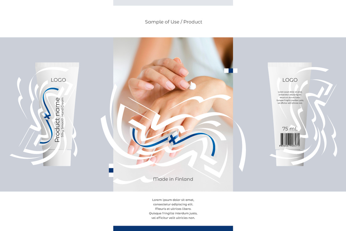 Finland flag ribbon vector, a Templates & Theme by Simbos (Photo 5 of 9)