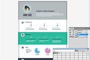 Simple Resume, a Resume Template by Templatepickup (Thumbnail 3 of 3)