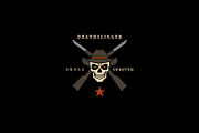 Cowboy Skull Badge Logo Set, a Branding & Logo Template by Artnivora.Std (Thumbnail 4 of 6)