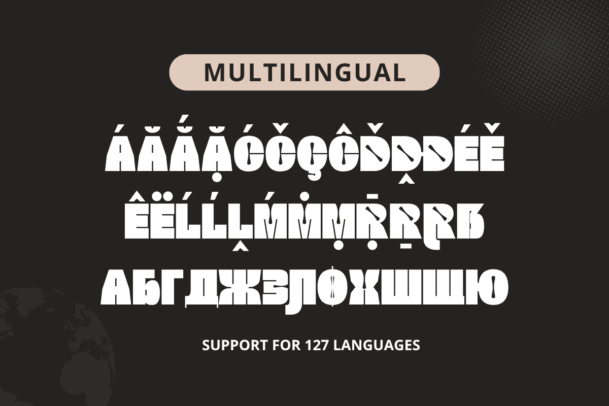 Girthy Display, a Sans Serif Font by Silverdav (Photo 8 of 8)