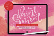 Procreate Paint Texture Brushes, a Brush Add-On by My Fancy Design Shop (Thumbnail 1 of 10)