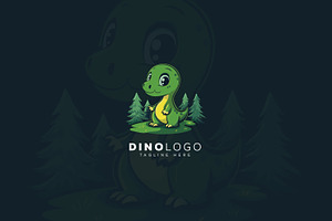 Dinosaur Logo, a Branding & Logo Template by Xoovion