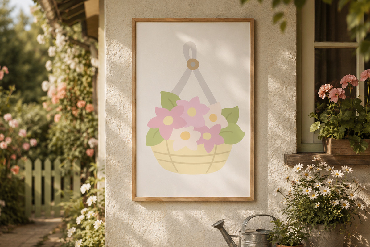 Pastel Garden Clipart, a Work Illustration by Palau (Photo 5 of 10)