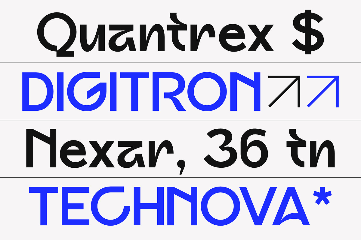 Gadey - Modern Logo Font, a Sans Serif Font by Sealoung (Photo 3 of 11)