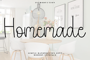 Homemade, a Handwritten Font by InermediaSTUDIO (Thumbnail 1 of 8)