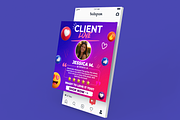 customer review post, a Social Media Template by microtasker (Thumbnail 2 of 2)