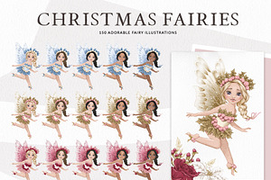 Fairy Christmas-Winter Illustrations