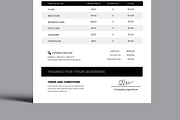 Minimal Invoice Layout, a Stationery Template by MightyDesign (Thumbnail 5 of 8)