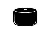 50 Smart Speaker Silhouette Icon, an Illustration by jahid234 (Thumbnail 2 of 51)