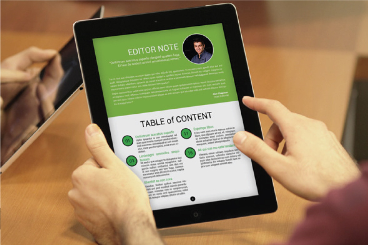 Multipurpose Digital Magazine, a Magazine Template by voryu (Photo 2 of 10)