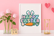 Happy Easter Png, Easter Png, an Illustration by Canvas Craft (Thumbnail 5 of 7)