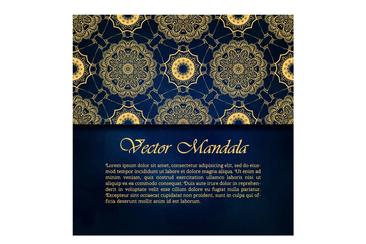 Set of mandala cards., an Invitation Template by Della_Liner (Photo 8 of 8)