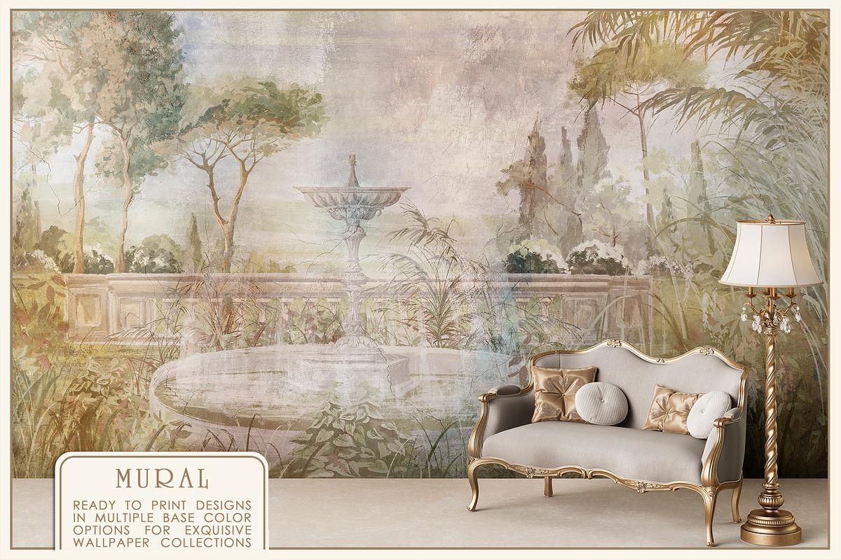 Toscana garden, a Wallpaper Graphic by Natalia0307 (Photo 7 of 13)