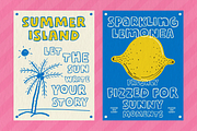 Sunny Gang - Quirky Typeface, a Handwritten Font by shineink.designlab (Thumbnail 3 of 10)