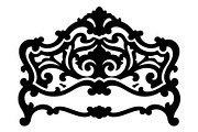 Luxury Ornamental Headboard, an Object Graphic by hafijul (Thumbnail 3 of 4)