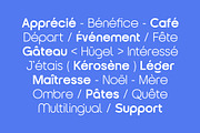 WS Mogila, a Sans Serif Font by Wasabib Studio (Thumbnail 6 of 9)