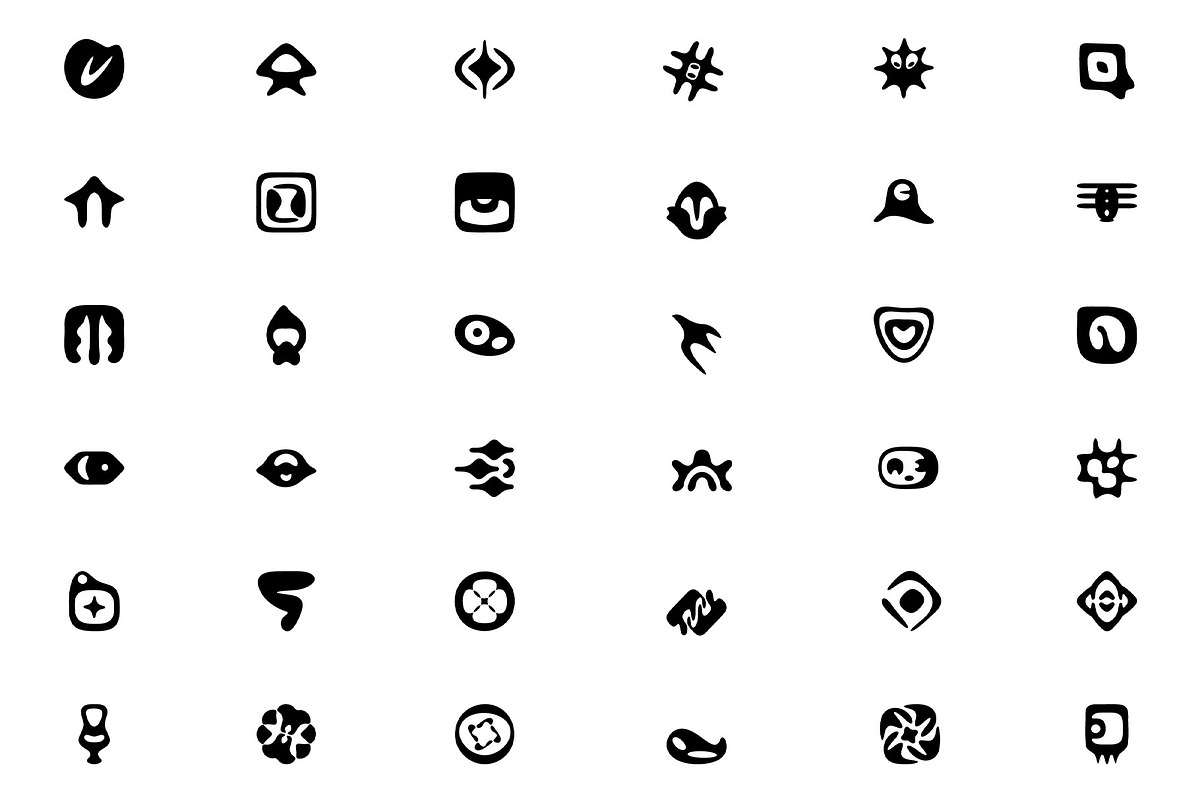 Abstract Symbols & Marks Collection, a Graphic by Graphicsfuel (Photo 4 of 14)