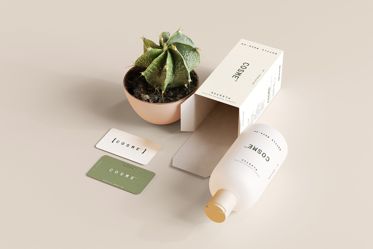 Disc Top-Cap Bottle Mockup Bundle, a Cups & Container Mockup by pmvch (Photo 59 of 60)