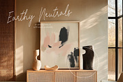 EARTHY NEUTRALS | Frame mockup set, a Household Mockup by SCHÉRI (Thumbnail 5 of 13)
