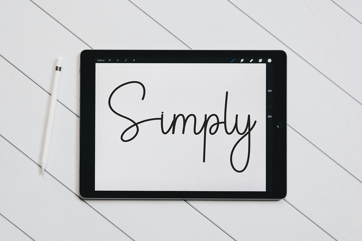 Sample Harmony, a Handwritten Font by FreshTypeINK (Photo 3 of 8)