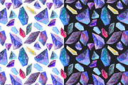 Watercolor crystals set, an Object Illustration by Librebird (Thumbnail 2 of 4)