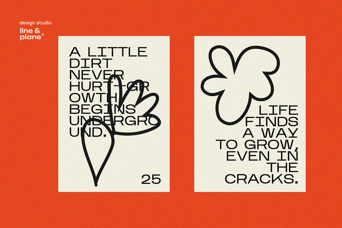 Folk Floral Motifs - Shapes & Masks, an Object Graphic by line & plane (Photo 5 of 6)