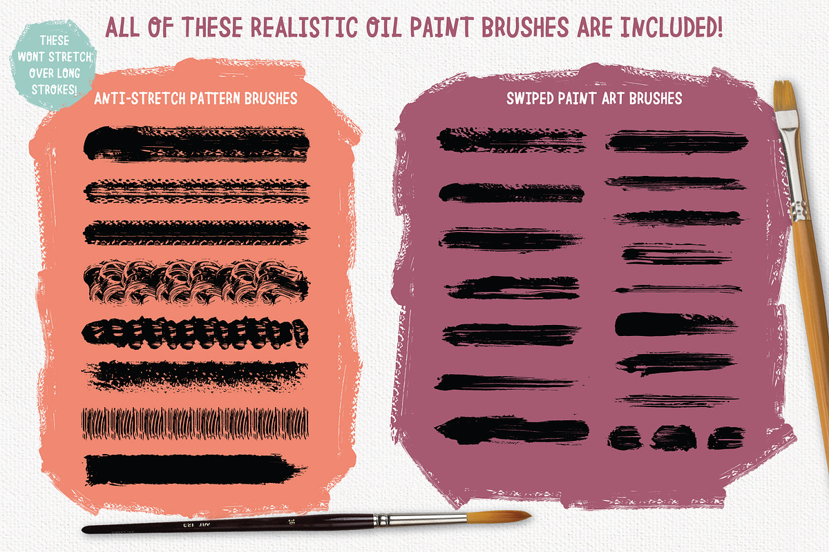 Outstanding Oil Paint Brushes, a Brush Add-On by The Artifex Forge (Photo 9 of 10)