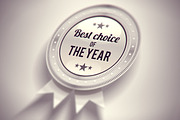 Silver Award Badge, an Object Graphic by painterr (Thumbnail 1 of 2)