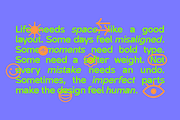 Rono - a Unique Modern Sans Serif, a Sans Serif Font by ethylene.creative (Thumbnail 9 of 9)