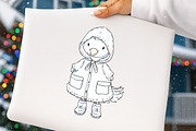 Strawberry Summer Goose Digital, an Illustration by Digital Artistic99 (Thumbnail 9 of 9)