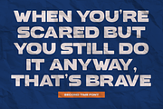 Second Time - Bold and Expanded Font, a Sans Serif Font by RagamKata (Thumbnail 8 of 10)