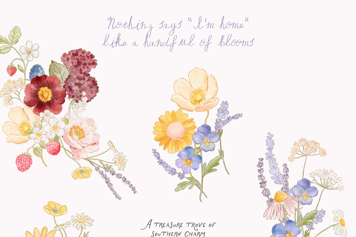 Tennessee Honey – Southern Clipart, a Decorative Illustration by Muse Artist (Photo 10 of 20)
