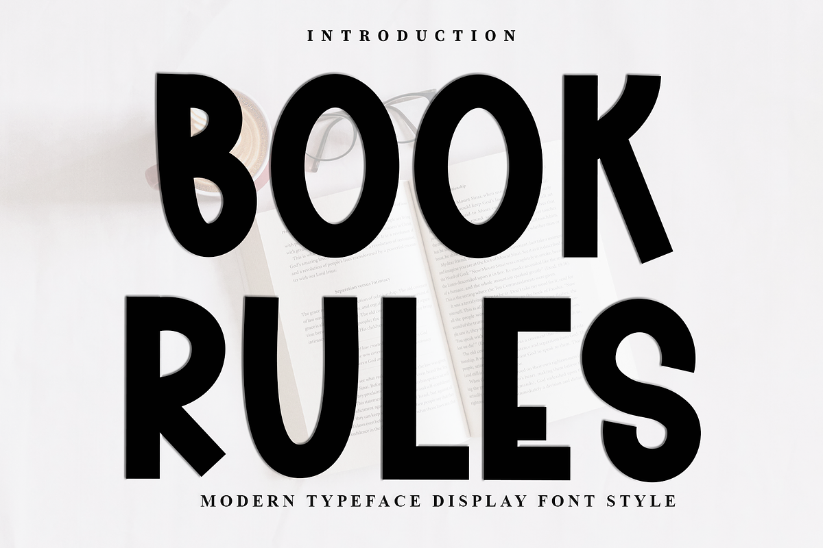 Book Rules, a Script Font by InermediaSTUDIO (Photo 1 of 8)