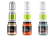 Plastic Protein Jar Mockup, a Product Mockup by Green Art (Thumbnail 5 of 8)