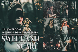 12 Sweet And Scary Lightroom Presets, a Preset Add-On by Hue Palettte Studio