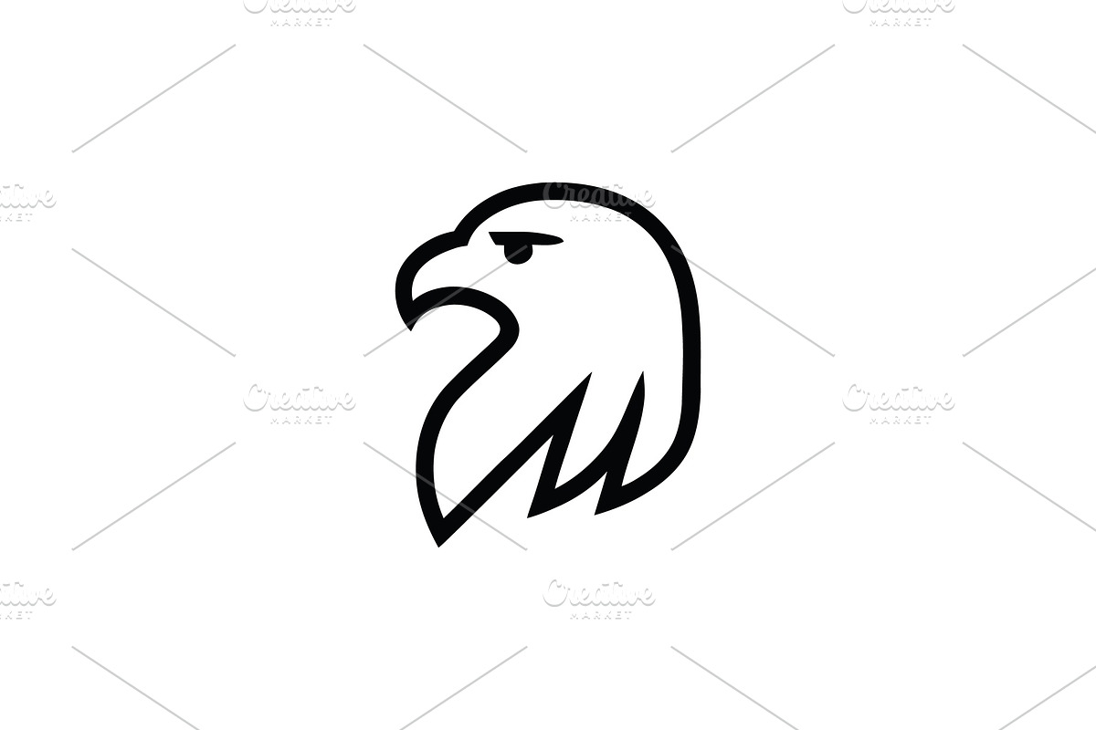 Eagle Head Icon, an Outline Icon by Vectorium Studio (Photo 2 of 2)