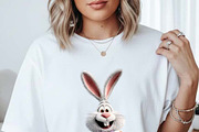 Whimsical Bunny Easter Clipart, an Illustration by one-touch (Thumbnail 3 of 15)
