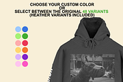 Gildan GI18500 Hanger Mockup, a Hoody Mockup by Infinity Mockups (Thumbnail 7 of 10)