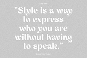 Armany - Display Font Family, a Sans Serif Font by LoneArmy (Thumbnail 14 of 16)
